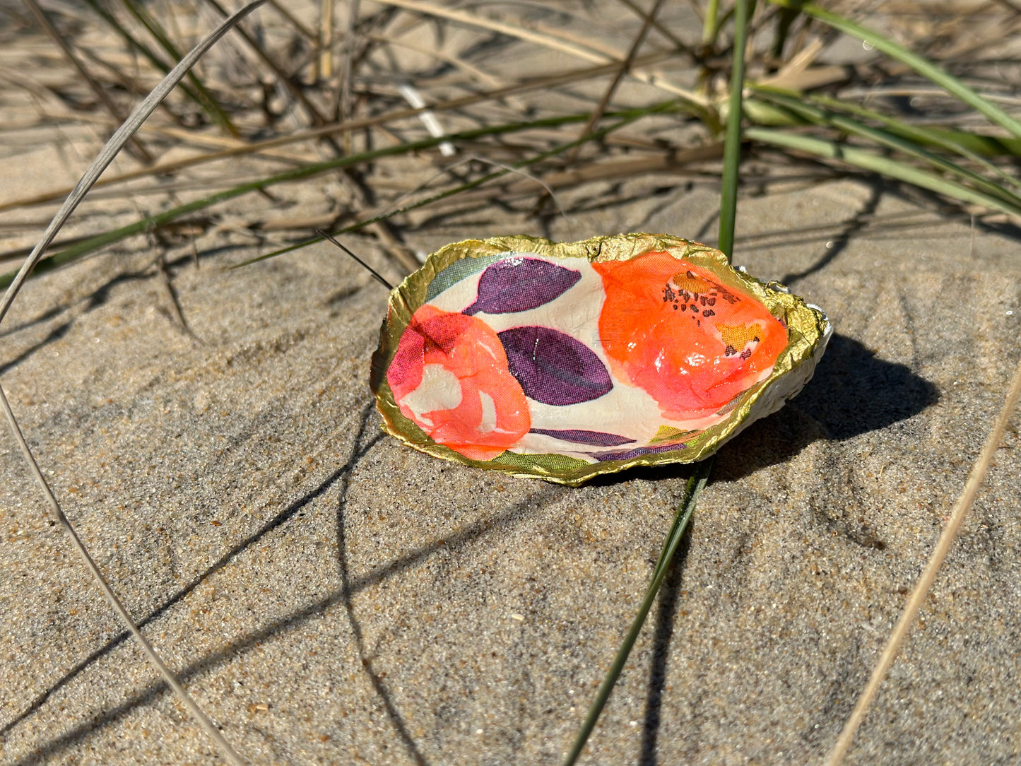 Preppy Poppy Oyster Shell