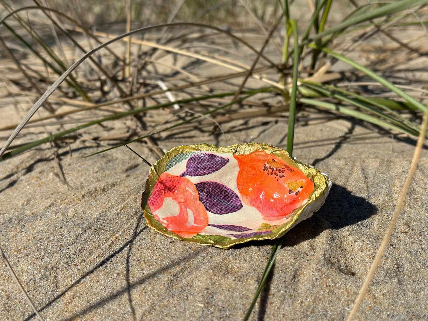 Preppy Poppy Oyster Shell