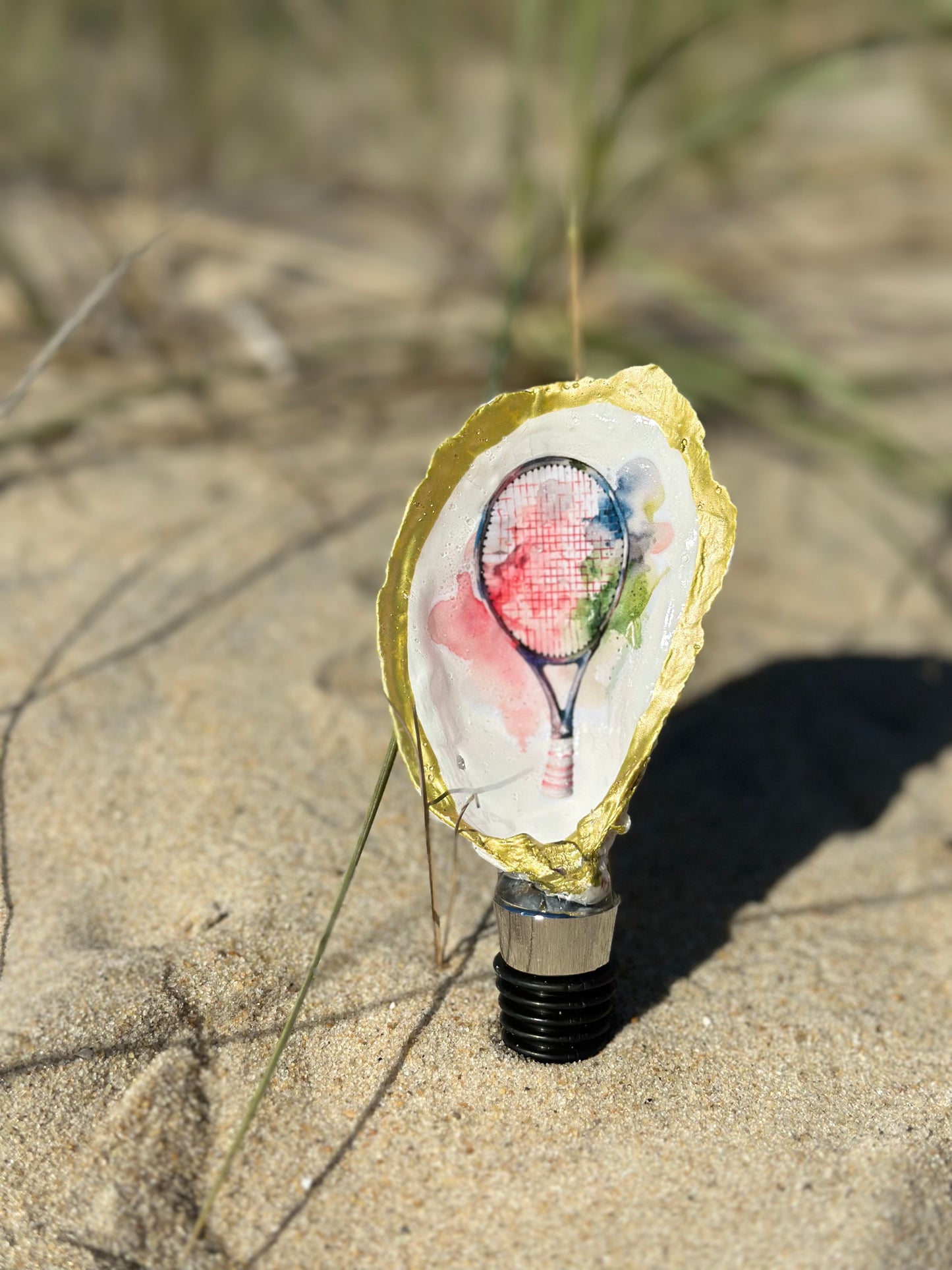 Over-Served Oyster Shell Ornament