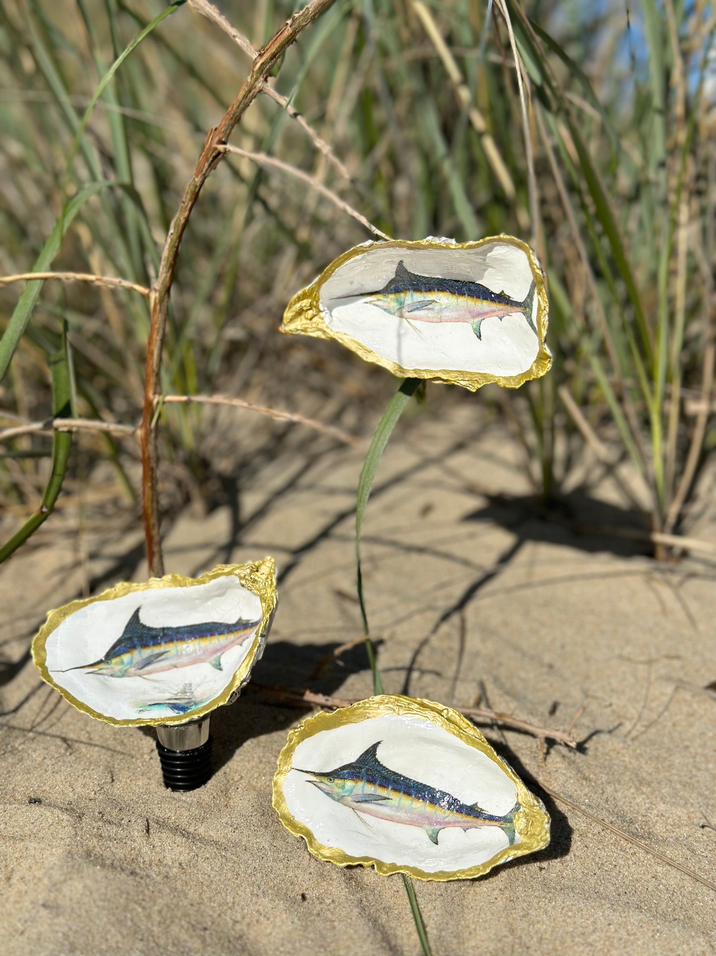 Marlin Madness Oyster Shell